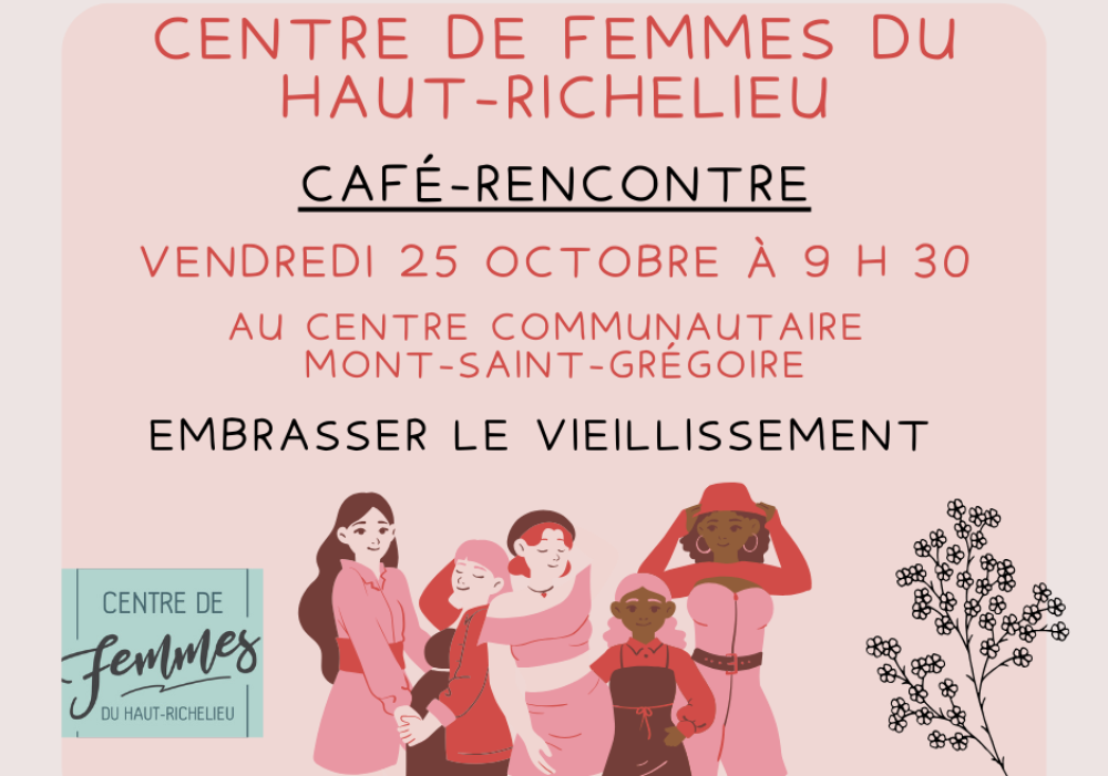 Café-rencontre du Centre de femmes du Haut-Richelieu