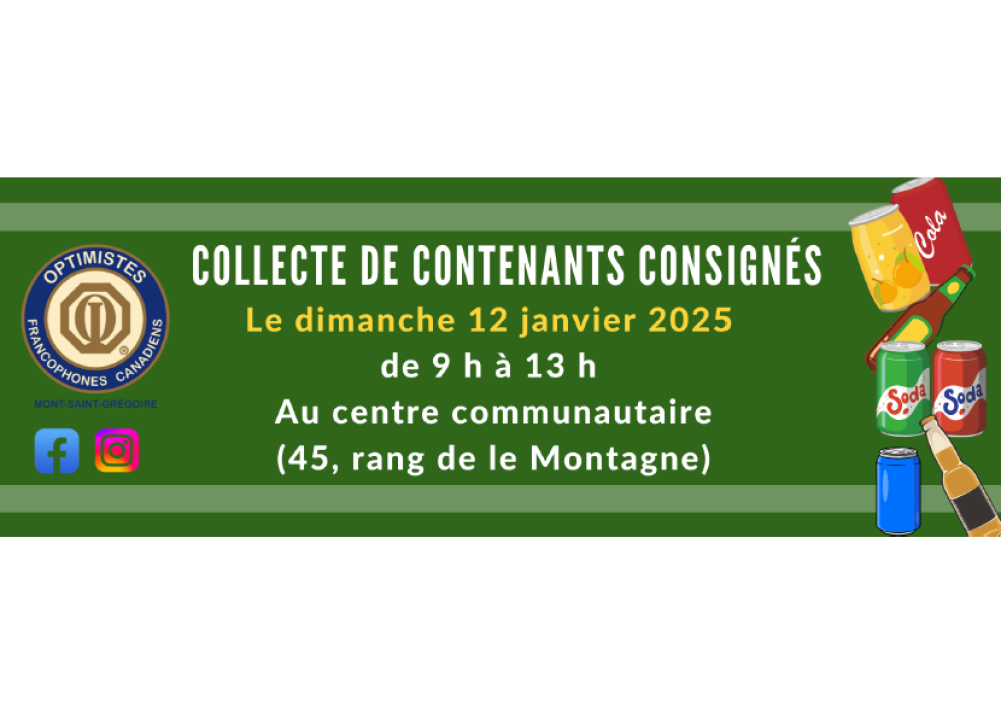 Collecte de contenants consignés